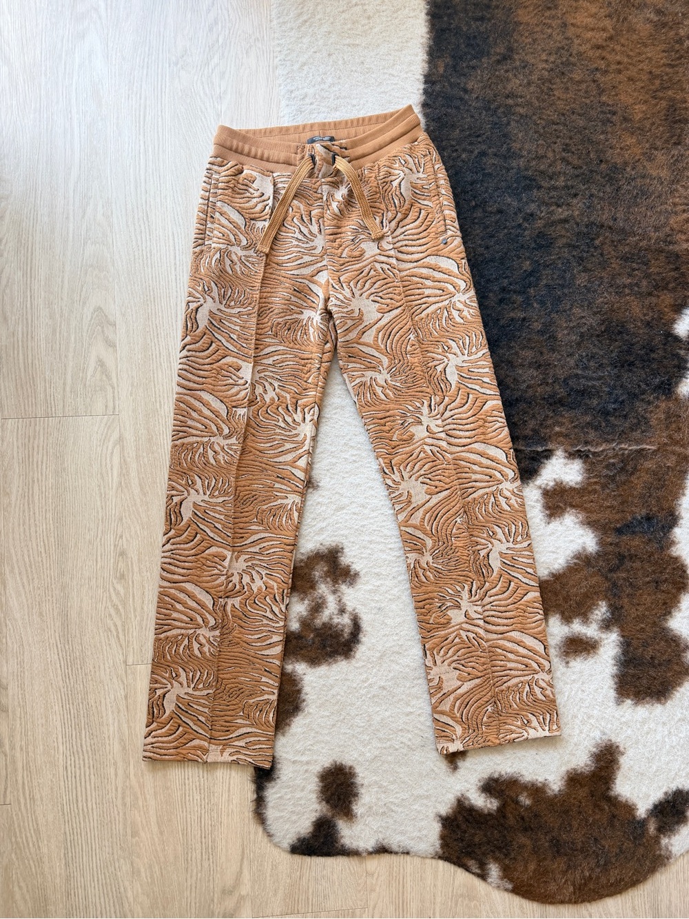 Scotch & Soda Jacquard Sweatpants With Drawstring Waist